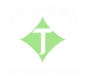 Diamond T Embroidery Logo